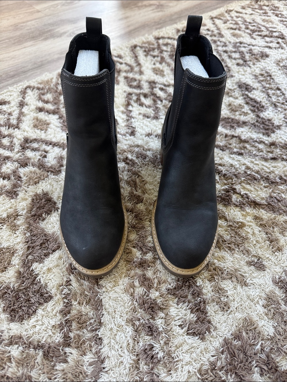 Corkys Classic Black Chelsea Ankle Boot with Contrast Welt
